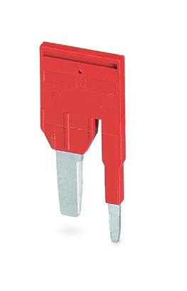 Phoenix Contact Reducing bridge; 2-Pole; Color: Red